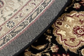 Okrúhly koberec ROYAL ADR model 521 čierny