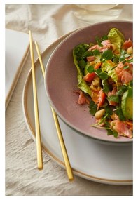 Ružová/sivá kameninová miska 1 l Gastro Grey/Light Pink – Bitz