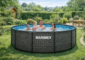 Marimex | Bazén Marimex Florida 3,05 x 0,91 m s pieskovou filtráciou - motív RATAN | 19900079