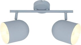 Candellux Sivé stropné svietidlo Azuro pre žiarovku 2x E27 92-63212