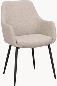 Čalúnené jedálenské stoličky's opierkami Reily, 2 ks