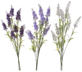Umelé kvety v súprave 3 ks (výška 55 cm) Lavender – Casa Selección