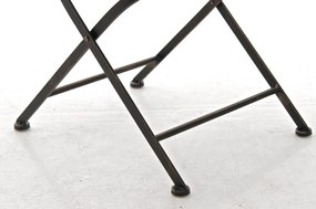 Kovová stolička skladacia Indra - Bronzová