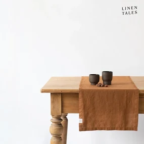 Ľanový behúň na stôl 40x150 cm - Linen Tales