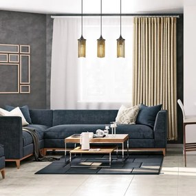 Rabalux 72153 - Luster na lanku ROXAS 3xE27/40W/230V