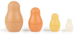 Bieco - Silikónová skladacia matrioška - Chocolate Bliss