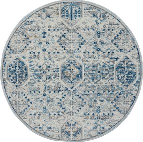 My Flair, Kusový koberec My Heriz 2 CA60102 Beige kruh, 120x120 (priemer) kruh, béžová, chodba / predsieň