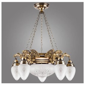 Kemar OW50/P - Luster EAGLE 5xE27/60W/230V + 1xE27/100W/230V