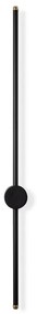 Čierne LED nástenné svietidlo Sword – Opviq lights
