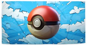 Sablio Uterák Pokemon ball Obloha - 30x50 cm