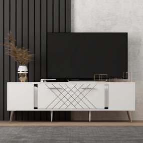 TV stolík Detas White