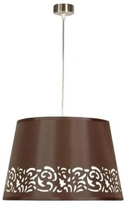 Candellux Lamp KASZMIR Luster 35 1X60 E27 Brown 31-21038