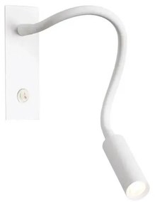 Ideal Lux - LED Flexibilná lampička IO LED/3W/230V CRI 90 biela