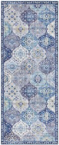 ELLE Decoration, Kusový koberec Imagination 104205 Denim / Blue z kolekcie Elle, 80x200, modrá, chodba / predsieň
