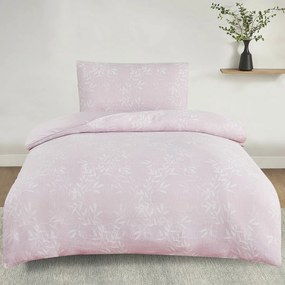 Žakárové povlečení Alabama růžová , 140 x 200 cm,70 x 90 cm