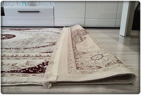 Dekorstudio Moderný koberec LUXESS vzor 37 červený Rozmer koberca: 80x150cm