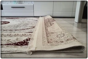 Dekorstudio Moderný koberec LUXESS vzor 37 červený Rozmer koberca: 140x190cm
