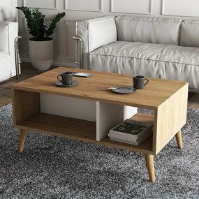 Exxen Oak a biely konferenčný stolík