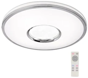 Polux LED Stmievateľné stropné svietidlo LEON LED/24W/230V + diaľkové ovládanie SA0896