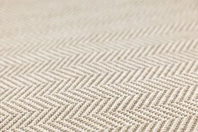 Šnúrkový obojstranný behúň Brussels 205681/10610 Linen krémový / béžový