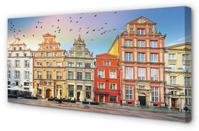 Obraz na plátne Gdańsk budovy staré mesto 100x50 cm