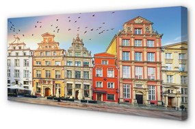 Obraz na plátne Gdańsk budovy staré mesto 125x50 cm