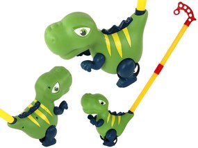 Lean Toys Interaktívna hračka – Dinosaurus na tlačenie