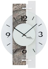 Nástenné hodiny 9558 AMS 40cm