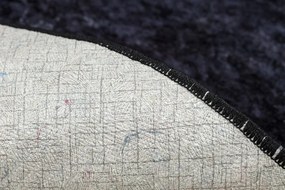 Koberec MIRO 52025.802 mramor / geometrický, čierny