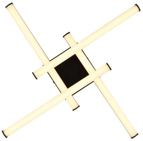 Globo 67342-24 - LED Stropné svietidlo KIRINA LED/24W/230V 3000K čierna