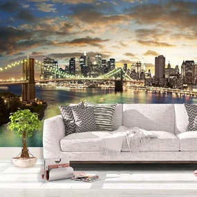 Sablio Tapeta Brooklynský most - 125x75 cm