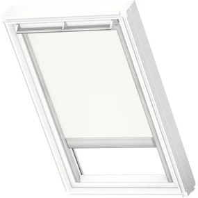 VELUX Zatemňovacia roleta na strešné okno so solárnym ovládaním DSL SK08 1025SWL biela