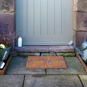 Rohožka z kokosového vlákna 40x60 cm Floral – Artsy Doormats