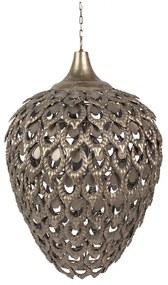 Závesné svietidlo zlaté retro štýl