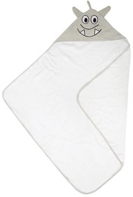 Babymatex Bavlnená osuška pre bábätko s kapucňou  Jimmy 80x80cm - Upírek
