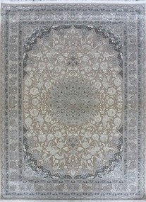 Koberec Creante 19084 GREY – sivý obdĺžnik s orientálnym vzorom Rozmer: 80x150 cm