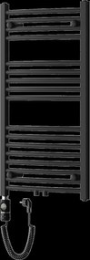 Mexen Ares, elektrické vykurovacie teleso 900 x 500 mm, 600 W, čierna, W102-0900-500-2600-70