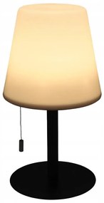 Stolní LED lampa Mikah teplá bílá/černá