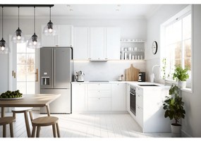 Závesné svietidlo Venice, 4x číre sklenené tienidlo