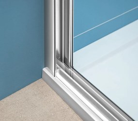 Polysan Polysan, EASY sprchový kout tri steny 800x800mm, skladacie dvere, L/P varianta, číre sklo, EL1980EL3215EL3215