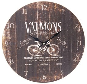 Nástenné hodiny Bike 35 x 35 x 5 cm