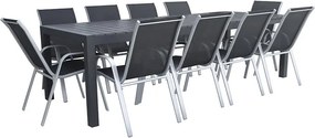 Set záhradného nábytku VIKING XXL +10x ALINA