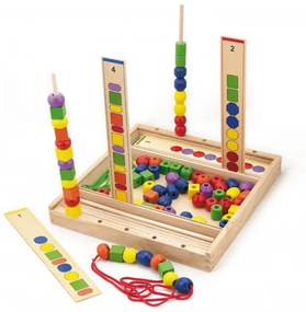 Edukačná hra Viga 56182 logické korálky