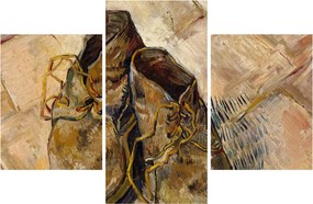 Obraz - Vincent van Gogh, Shoes, reprodukcia (90x60 cm)