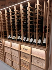 Expovinalia Regál na víno CANEDO MAGNUM Materiál a odstín: Borovice s bílým nátěrem