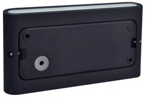 Solight WO800-B- LED Vonkajšie nástenné svietidlo MODENA LED/12W/230V IP54 čierna