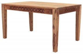 Jedálenský stôl Mira 120x90 indický masív palisander Natural