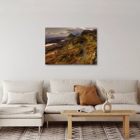 Obraz škótskych hôr (70x50 cm)
