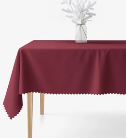 Goldea vianočný hranatý teflónový obrus - bordó 100 x 140 cm