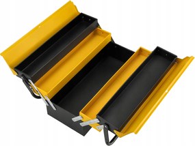 CROWNMAN KOVOVÁ skrinka na náradie, 3-stupňová skladacia